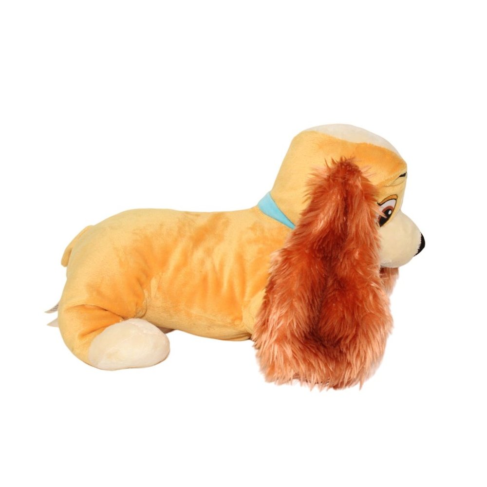 Disney Store Authentic 11" Stuffed Plush Lady And The Tramp Doll Dog W/Collar - Picture 4 of 4